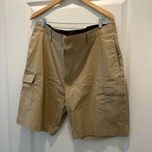 Wearfirst Men’s Cargo Shorts- Tan Size 42